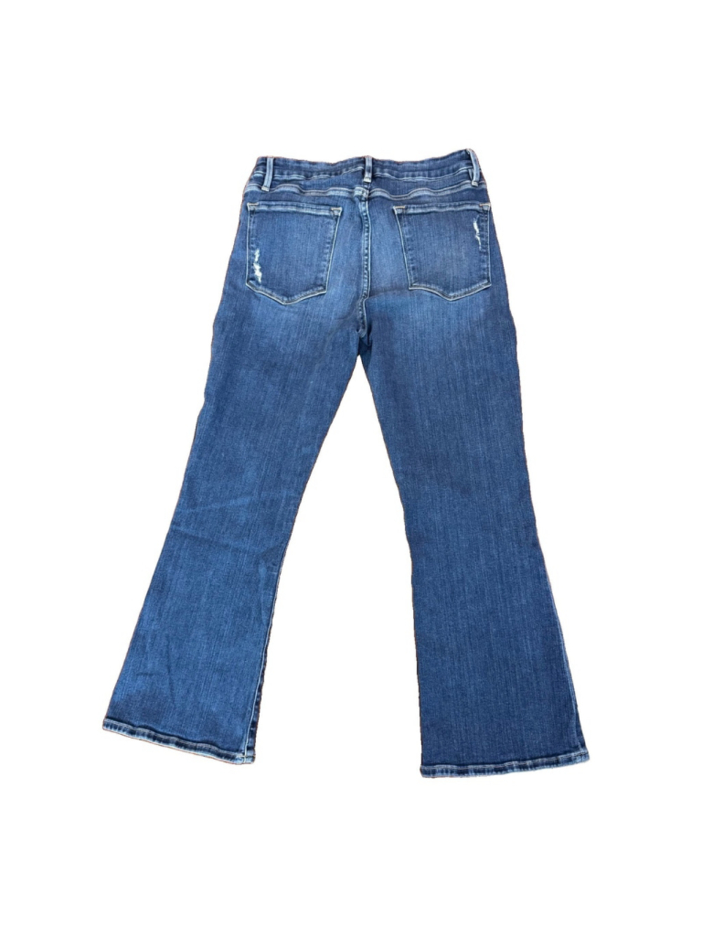 FRAME Le Crop Mini Boot Jeans Size:30 Stretchy Cropped Flare Pants Women - Picture 2 of 12